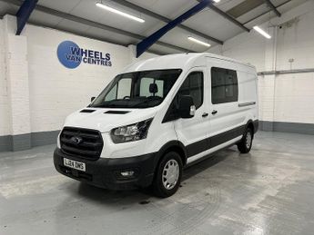 Ford Transit 2.0 350 EcoBlue Trend Crew Van Double Cab 5dr Diesel Manual L3 H