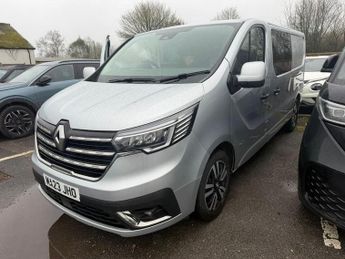 Renault Trafic 2.0 dCi Blue LL30 Sport+ Crew Van Double Cab 6dr Diesel EDC L2 H