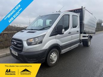 Ford Transit 2.0 350 EcoBlue Leader Tipper Double Cab 4dr Diesel Manual RWD L