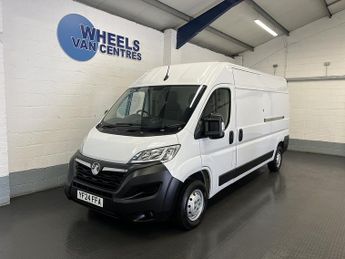 Vauxhall Movano 2.2 CDTi 3500 BiTurbo Prime Panel Van 5dr Diesel Manual FWD L3 H