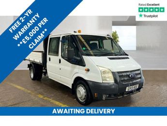Ford Transit TDCi 350 Tipper Crewcab Euro 6