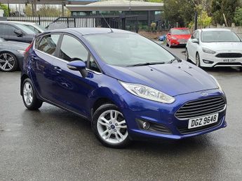 Ford Fiesta 1.0T EcoBoost Zetec Hatchback 5dr Petrol Powershift Euro 6 (100 
