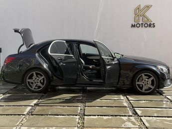 Mercedes-Benz C Class 2.1 C220 BlueTEC AMG Line Saloon 4dr Diesel G-Tronic+ Euro 6 (s/