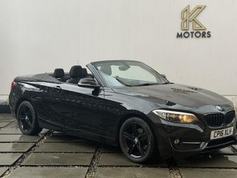 BMW 2 Series 2.0 218d Sport Convertible 2dr Diesel Auto Euro 6 (s/s) (150 ps)