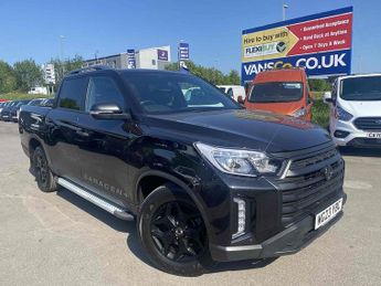 Ssangyong Musso 2.2D Saracen Plus Pickup Double Cab 4dr Diesel Auto 4WD LWB Euro