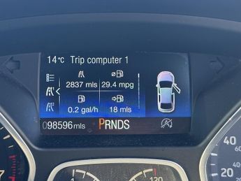 Ford Focus 1.0T EcoBoost Zetec Hatchback 5dr Petrol Auto Euro 6 (s/s) (125 