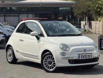 Fiat 500 1.2 Lounge Convertible 2dr Petrol Manual Euro 5 (69 bhp)