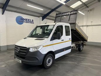Mercedes Sprinter 2.1 314 CDI Doubke cab tipper 2dr Diesel Manual RWD L3 Euro 6 (s