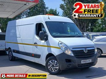 Vauxhall Movano 2.3 CDTi 3500 Panel Van 5dr Diesel Manual FWD L3 H2 Euro 5 (125 