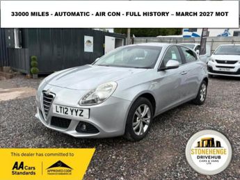 Alfa Romeo Giulietta GIULIETTA 1.4 Giulietta AUTO Tb Multiair 170 Bhp Lusso Tct
