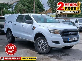 Ford Ranger 2.2 TDCi XL Pickup Double Cab 4dr Diesel Manual 4WD Euro 5 (s/s)