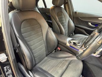 Mercedes-Benz C Class 1.5 C200 MHEV EQ Boost AMG Line (Premium) Saloon 4dr Petrol G-Tr