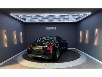 Mercedes-Benz C Class 1.5 C200 MHEV EQ Boost AMG Line (Premium) Saloon 4dr Petrol G-Tr