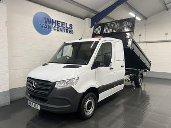 Mercedes Sprinter 2.1 314 CDI Double Cab Tipper 4dr Diesel Manual RWD L3 Euro 6 (s