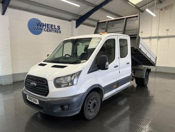 Ford Transit 2.0 350 EcoBlue Tipper Double Cab 4dr Diesel Manual RWD L3 H1 Eu