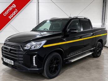Ssangyong Musso 2.2D Saracen Plus Pickup Double Cab 4dr Diesel Auto 4WD LWB Euro