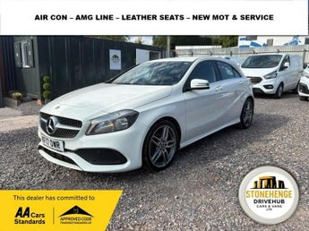 Mercedes A Class 1.5 A180d AMG Line Hatchback 5dr Diesel Manual Euro 6 (s/s) (109