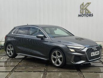 Audi A3 1.5 TFSI 35 S line Sportback 5dr Petrol S Tronic Euro 6 (s/s) (1