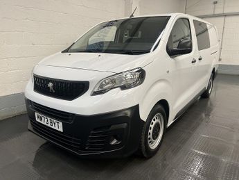 Peugeot Expert 2.0 BlueHDi 1200 Professional Premium + Long Crew Van Double Cab