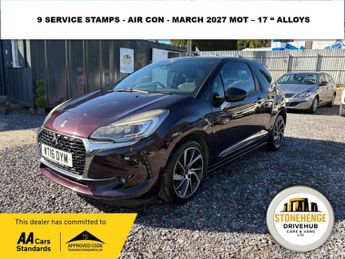 DS 3 1.2 PureTech Prestige Hatchback 3dr Petrol Manual Euro 6 (s/s) (