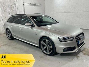 Audi A4 Avant 3.0 TDI V6 Black Edition Estate 5dr Diesel S Tronic quattro Euro