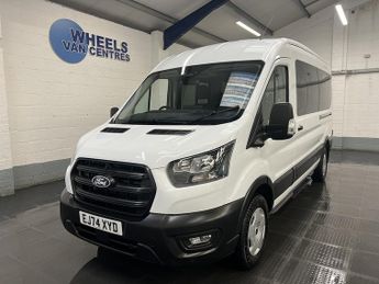 Ford Transit 2.0 410 EcoBlue Trend Minibus Double Cab 5dr Diesel Auto RWD L3 