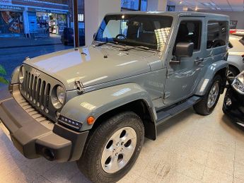 Jeep Wrangler 2.8 CRD Sahara SUV 2dr Diesel Auto 4WD Euro 5 (197 bhp)