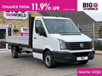 Volkswagen Crafter CR35 TDI 109 BMT LWB SINGLE CAB ALLOY DROPSIDE  (19029)