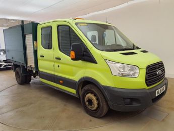 Ford Transit 350 TDCI 125 L3 LWB 7 SEAT DOUBLE CAB ALLOY ARBORIST TIPPER DRW 