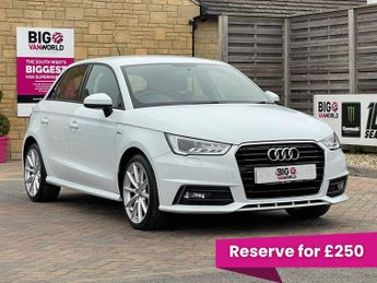 Audi A1 1.6 TDI 116 BHP SPORTBACK S LINE NAV