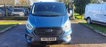 Ford Tourneo Custom 2.0 EcoBlue 130ps L/R 9 Seater  L2 LWB Titanium AUTOMATIC