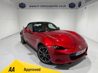 Mazda MX5 2.0 SKYACTIV-G (160PS) 6 spd Sport Nav 2dr Convertible.