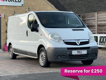 Vauxhall Vivaro 2900 CDTI 115 LWB LOW ROOF  (20196)