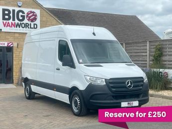 Mercedes Sprinter 315 CDI 150 L2H2 PROGRESSIVE MWB HIGH ROOF 9G-TRONIC FWD AUTO  (