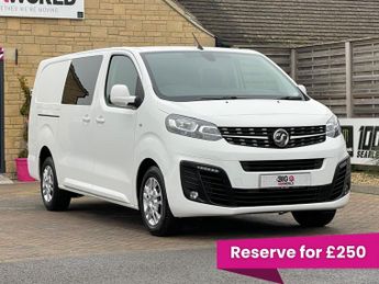 Vauxhall Vivaro 3100 TURBO D 120 L2H1 SPORTIVE DOUBLE CAB 6 SEAT CREW VAN LWB LO