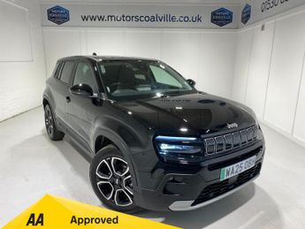 Jeep Avenger 54kWh (156PS) EV Automatic SUMMIT 5dr.