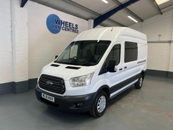 Ford Transit 2.0 350 EcoBlue Crew Van RWD L3 H2 Euro 6 6dr