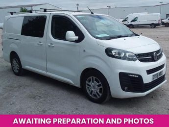 Vauxhall Vivaro 3100 TURBO D 120 L2H1 SPORTIVE DOUBLE CAB 6 SEAT CREW VAN LWB LO