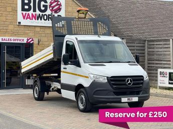 Mercedes Sprinter 315 CDI 150 L2 PROGRESSIVE MW SINGE CAB ALLOY TIPPER RWD  (21133