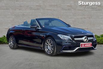 Mercedes C Class 4.0 C63 V8 BiTurbo AMG (Premium) Cabriolet SpdS MCT Euro 6 (s/s)