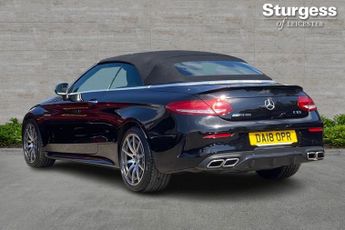 Mercedes-Benz C Class 4.0 C63 V8 BiTurbo AMG (Premium) Cabriolet SpdS MCT Euro 6 (s/s)