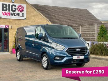 Ford Transit 300 TDCI 130 L2H1 LIMITED ECOBLUE LWB LOW ROOF FWD AUTO  (21207)