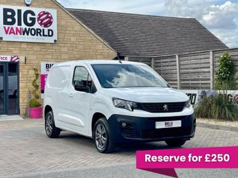 Peugeot Partner 1000 BLUEHDI 130 L1H1 ASPHALT PREMIUM EAT8 SWB LOW ROOF AUTO  (2