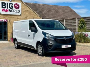 Vauxhall Vivaro 2900 CDTI 115 L2H1 LWB LOW ROOF