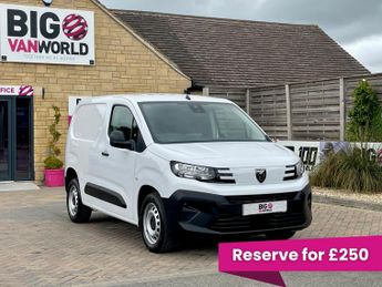 Peugeot Partner 1000 BLUEHDI 100 L1H1 PROFESSIONAL STANDARD SWB LOW ROOF  (21408