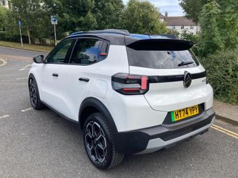 Citroen C3 Standard Range 44kWh MAX Auto 5dr (7.4kW Charger)