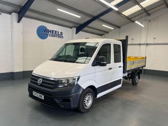 Volkswagen Crafter 2.0 TDI CR35 Startline Double Cab Tipper FWD LWB Euro 6 (s/s) 4d