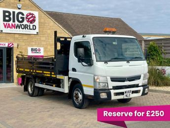 Mitsubishi Canter 7C15 34 4X2 DAY CAB 7.5TONNE HGV 12FT TIPPER
