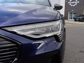 Audi E-tron 300kW 55 Quattro 95kWh Black Edition 5dr Auto