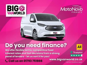 Ford Transit Custom 320 65KWH 136 L1H1 LIMITED SWB LOW ROOF ELECTRIC AUTO